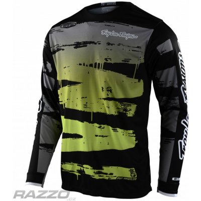 Troy Lee Designs GP Jersey Youth Brushed Black Glo Green 2022 – Hledejceny.cz