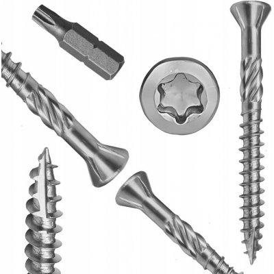 Vruty do dřeva Inox 4 x 40 mm 1000 ks – Hledejceny.cz