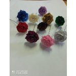 Vlásenka kytička mix barev 1 ks Vlásenka růžová – Zboží Dáma