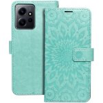 Pouzdro MEZZO Book Xiaomi Redmi Note 12 4G mandala zelené – Zboží Živě
