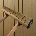 Impol Trade Samolepící lamely TPW0080635 280 x 60 cm hnědé 1ks – Sleviste.cz