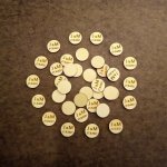 Dřevěná kolečka na vývazky 1ks - šířka 20mm – Sleviste.cz