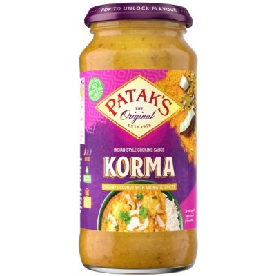 Patak's Korma indická omáčka sklo 350 g