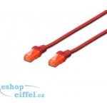 Digitus DK-1612-020/R Ecoline Patch, UTP, CAT 6e, AWG 26/7, 2m, červený – Sleviste.cz
