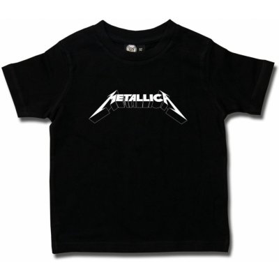 tričko dětské Metallica Logo black Metalkids – Zbozi.Blesk.cz