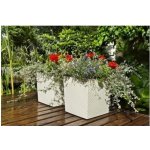 Lamela Květináč Juka 250 x 250 mm ratan bílý – Hledejceny.cz