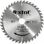 EXTOL PREMIUM Kotouč pilový s SK plátky, O 160x2,6x20mm, 24T (8803213) – Zboží Dáma