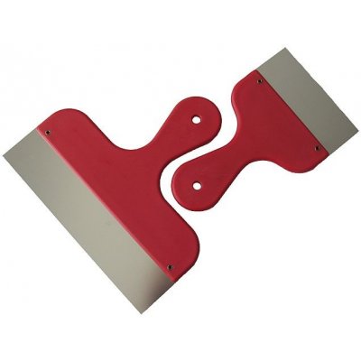 Marcons Špachtle fas/sádr - NEREZ 130mm plast. ručka (stěrka) červená – Hledejceny.cz