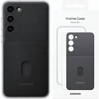 Samsung Galaxy S23+ Ochranný kryt Frame Black EF-MS916CBEGWW – Zboží Mobilmania