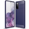 Pouzdro a kryt na mobilní telefon Samsung PROTEMIO 27248 FLEXI TPU Kryt Samsung Galaxy S20 FE modrý