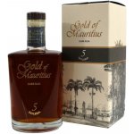 Gold of Mauritius Dark Rum 5 Solera 40% 0,7 l (kazeta) – Hledejceny.cz