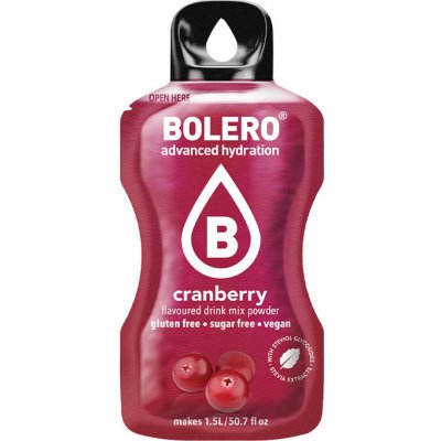 Bolero Drinks Cranberry 9 g – Sleviste.cz