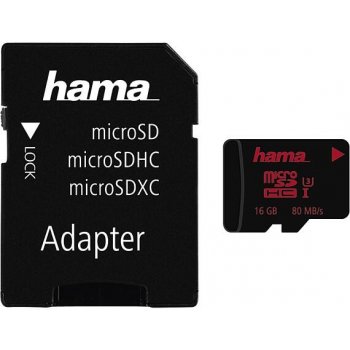 Hama microSDHC UHS-I 16 GB 123977