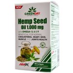 Amix Nutrition Hemp Seed Oil 1.000 mg 90 kapslí – Hledejceny.cz