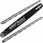 Kraft & Dele Vodicí lišta 18" 45cm + 2 řetězy KD10153 – HobbyKompas.cz