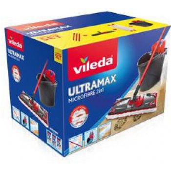 Vileda 164195 Ultramax Complete Set box Ultramax mop a kbelík se ždímacím  košem 164195-V od 669 Kč - Heureka.cz