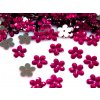 Svatební dekorace Aplikace sytě růžová kytička 11 mm - kytičky na svatební vývazky a jiné svatební tvoření