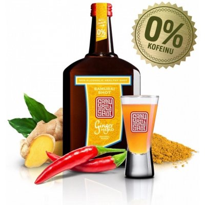 Samurai shot SAMURAI SHOT GINGERHEAD 500 ml – Sleviste.cz