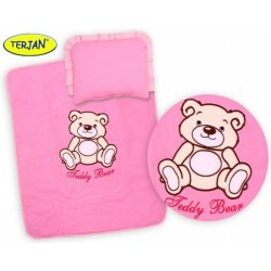 Baby Nellys 2-dílná sada jersey Medvídek Teddy Bear růžová