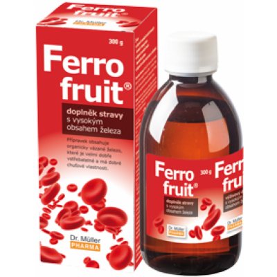 Dr. Müller Ferrofruit perorální roztok s obsahem železa 245 ml – Hledejceny.cz