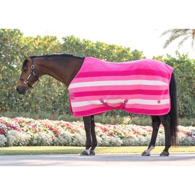 Horseware Deka odpocovací Newmarket Fleece Cooler Whitney pink – Hledejceny.cz