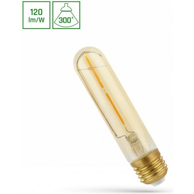 Spectrum LED filament žárovka T30 E27 2W 240 lm 2400K retroshine – Hledejceny.cz
