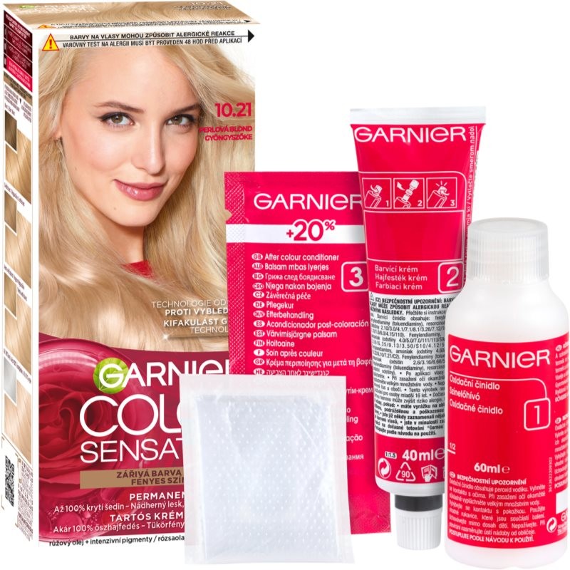 Garnier Color Sensation 10.21 perlová blond