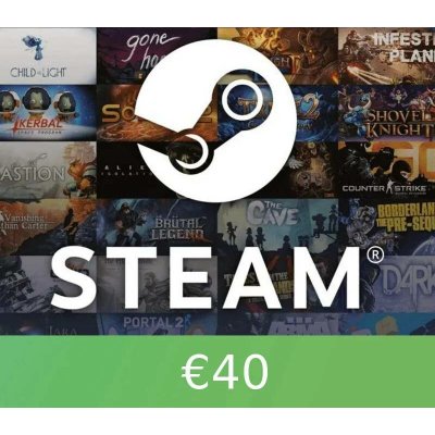 Valve Steam Dárková Karta 40 € – Zboží Dáma