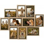 Edaxo Multirámeček na 10 fotografií FLOWA, 10 x 15 cm béžová – Zboží Živě