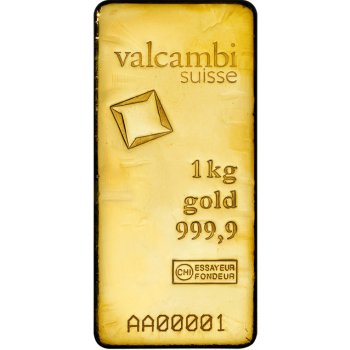 Valcambi Zlatý slitek 1000 g