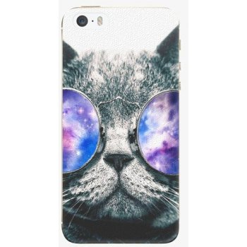 Pouzdro iSaprio Galaxy Cat - iPhone 5/5S/SE