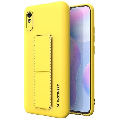 Pouzdro Wozinsky Kickstand Xiaomi Redmi Note 9S/Redmi Note 9 Xiaomi Redmi Note 9S žluté – Zboží Mobilmania