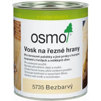 Osmo 5735 Vosk na řezné čelní strany 0,375 l Bezbarvý