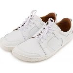 Vlnka barefoot kožené tenisky Saša bílá – Zboží Mobilmania