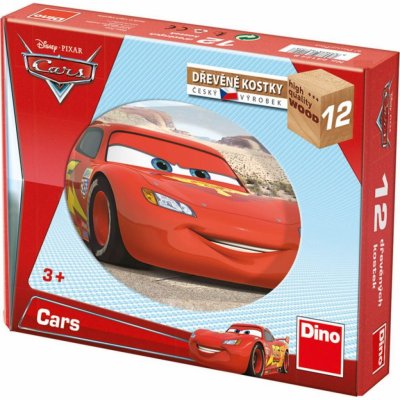 Dino kostky Cars ve světě 12 kostek – Hledejceny.cz