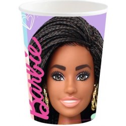 Amscan Kelímky papírové Barbie Sweet Life 250 ml