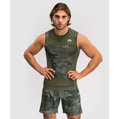 Venum rashguard funkční triko G-Fit Air bez rukávů Army Camo – Zboží Mobilmania