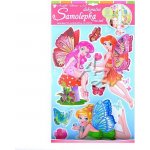 Room Decor Samolepky na zeď 3D víly 49 x 29 cm – Zboží Dáma