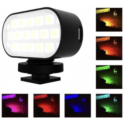 STABLECAM MINI Nastavitelné RGB LED světlo vč Aku 1DJ6508 – Zboží Mobilmania