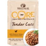 Wellness Core Tender Cuts with Chicken & Chicken Liver in Savoury Gravy 85 g – Zboží Mobilmania