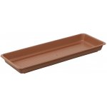 Plastkon podmiska pod truhlík Garden 80 x 17 x 4,5 cm Antracit – Sleviste.cz