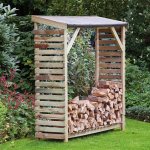 Tuindeco Firewood P019141 180 x 50 x 180 cm – Zboží Mobilmania