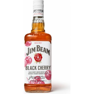 JIM BEAM RED STAG Black Cherry 1 l (holá láhev) – Zboží Dáma