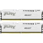 Kingston DDR5 Fury Beast White 32GB 2x16GB 6000MHz CL40 DIMM On Die ECC XMP 1.35V KF560C40BWK2 32 – Hledejceny.cz