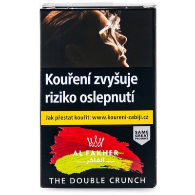 Al Fakher Double Crunch 50 g – HobbyKompas.cz