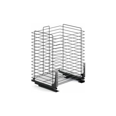 Výsuvný koš na prádlo do mělké skříňky 2356 P68 Cargo PRO – antracit 500mm – Zboží Mobilmania