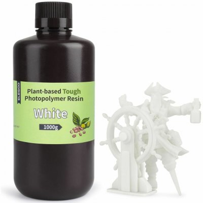 Elegoo Plant-based Resin 1KG White 50.103.0043 – Sleviste.cz