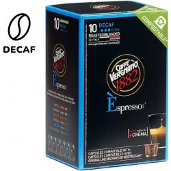 Vergnano Decaf Bezkofeinové kávové kapsle do Nespresso 10 ks