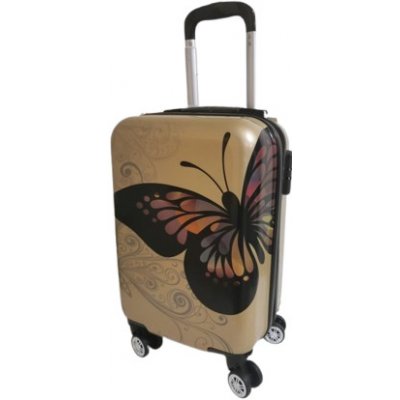 DZL kufr Motýl zlatý 30l – Zboží Mobilmania