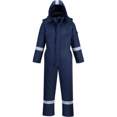 Portwest Kombinéza FR Anti-Static Winter FR53 zateplená POR-FR53NAR Navy Standartní – Zbozi.Blesk.cz